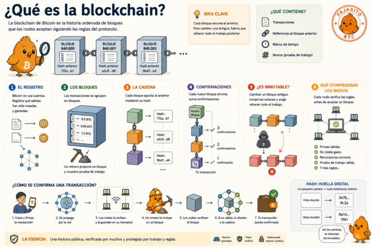 ¿Qué es la blockchain?